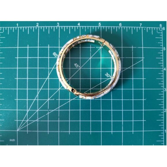 Stauer Florentina Fiori Bangle 8" Like New - Picture 6 of 6